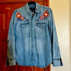 Deconstructed Denim shirt.